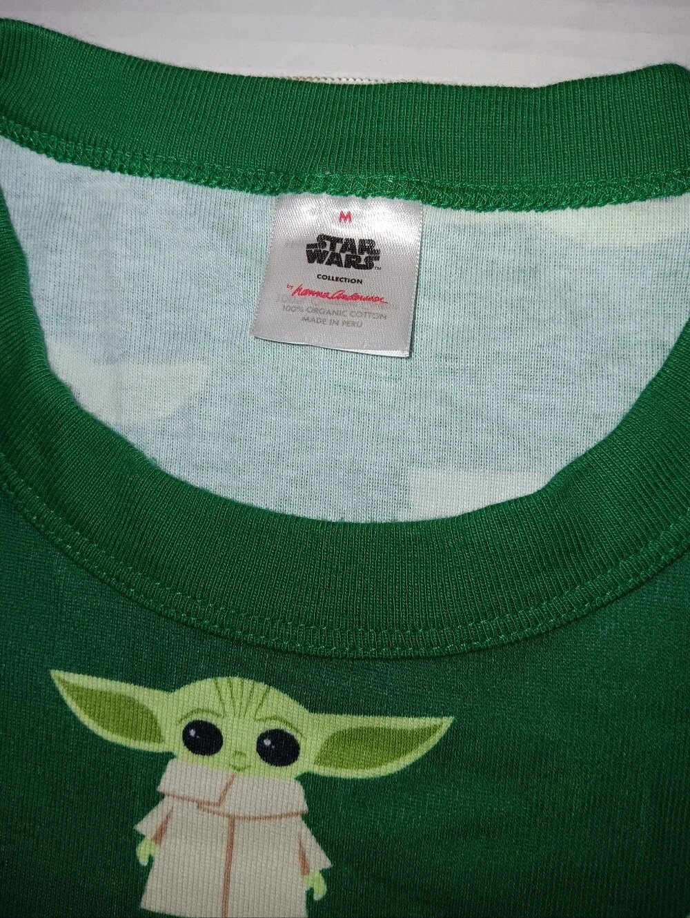STAR WARS GROGU( BABY YODA) CHARACTER PRINT PAJAMAS SET